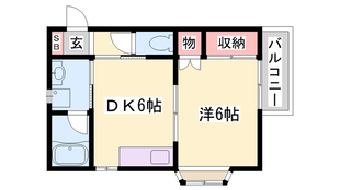 西明石駅 徒歩15分 1階の物件間取画像